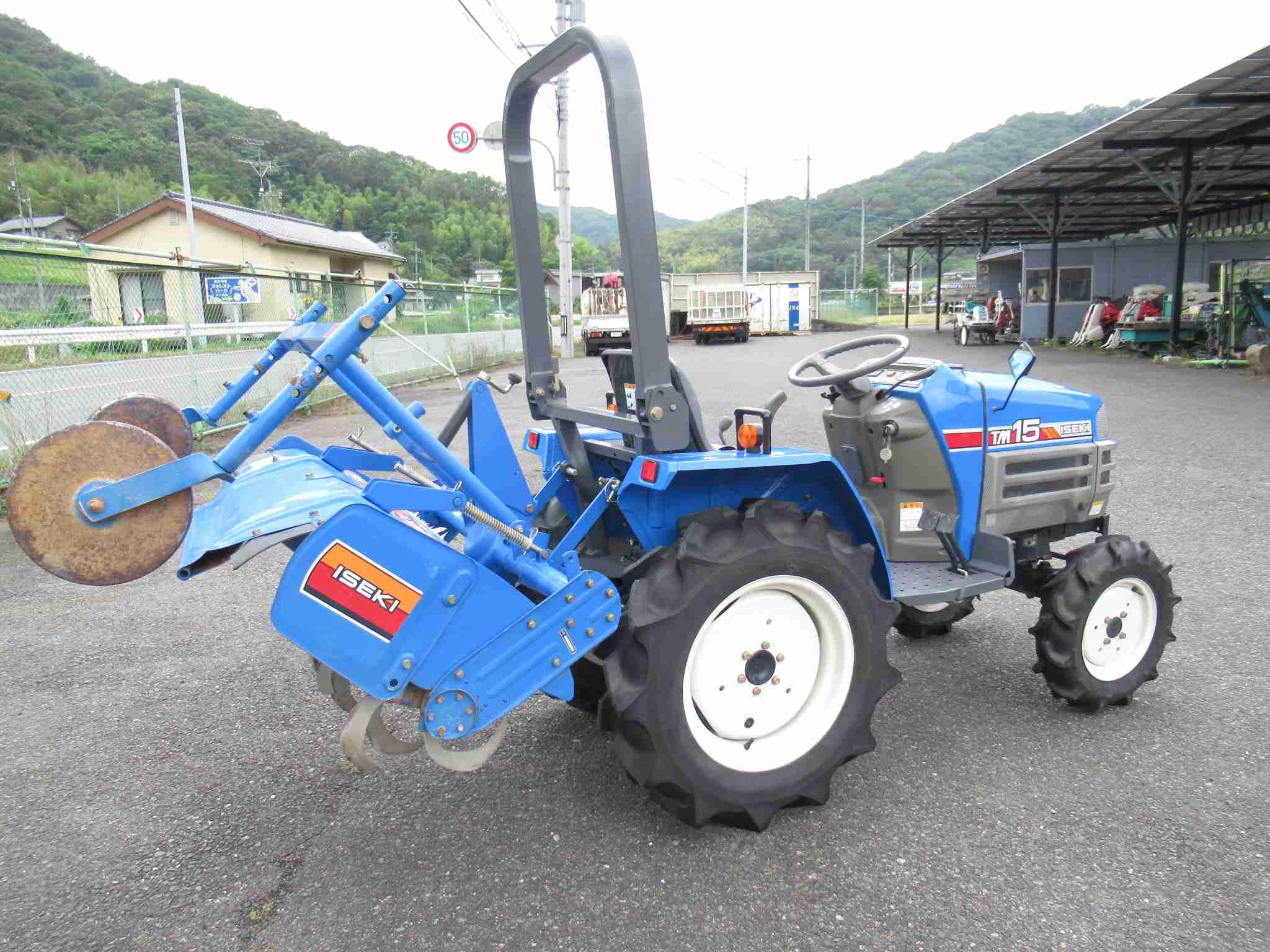 イセキ トラクター TM15 15馬力 519h ★ARM12 ロータリー ISEKI 4WD  ★福島県いわき発!