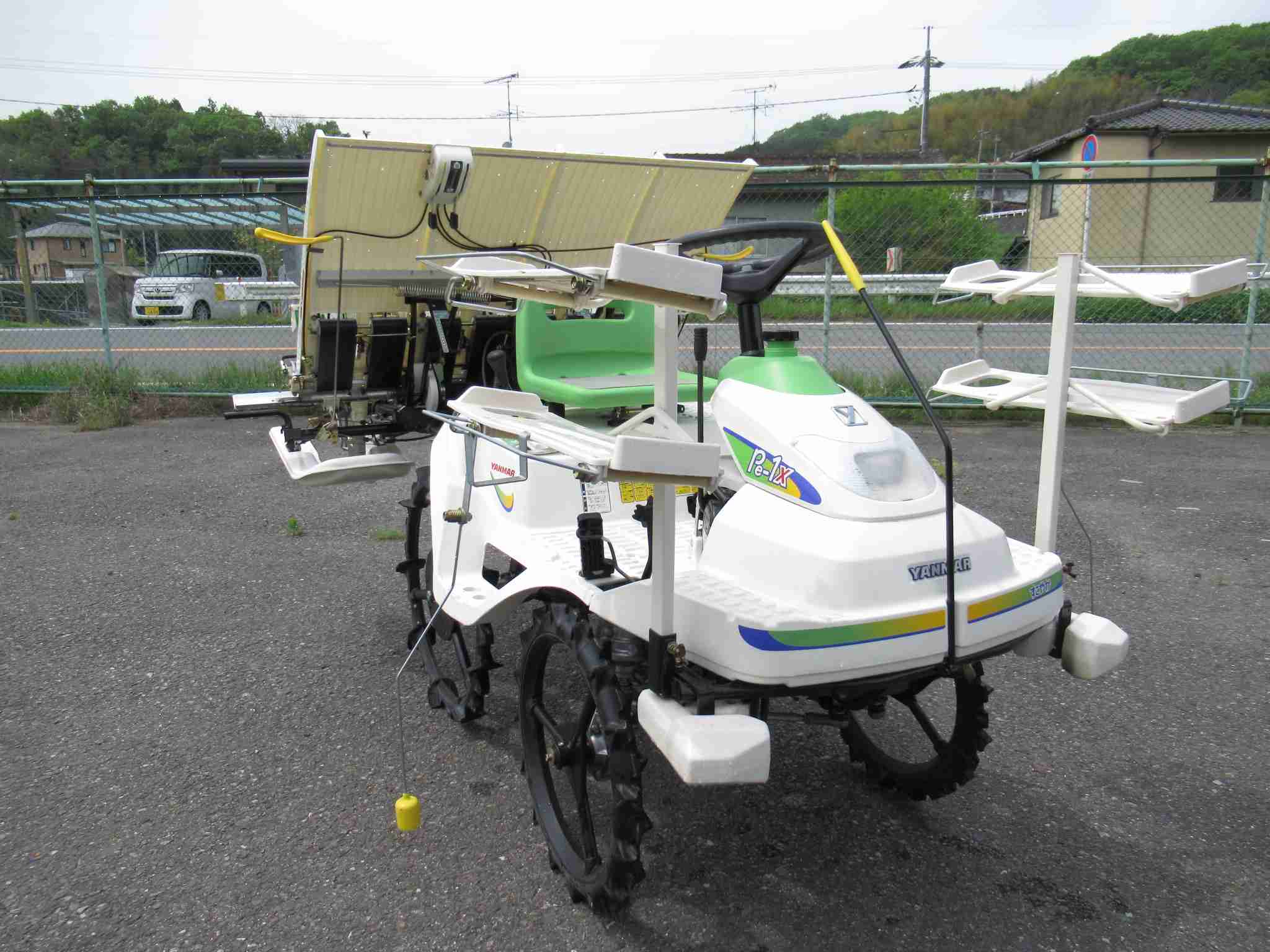 【滋賀発】 田植え機　ヤンマー　Pe-4 スーパーデラクス　キーシリンダー